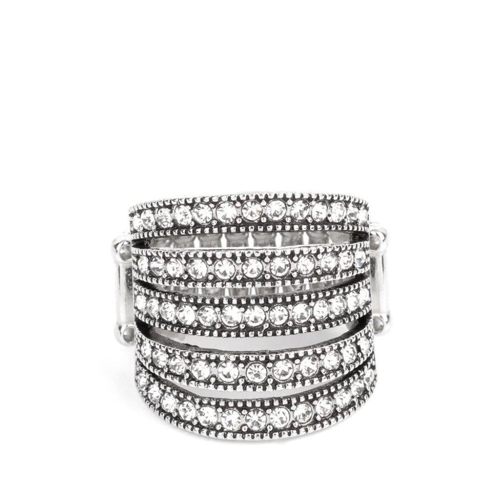 Paparazzi Empirical Sparkle - White